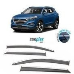 Sunplex HYUNDAI TUCSON 3 Cam Rüzgarlığı (Mugen) 4 Parça ( SUV ) 2015-2020