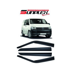 Sunplex VW T6 TRANSPORTER Cam Rüzgarlığı (Mugen) 2 Parça ( VAN ) 2015-2023