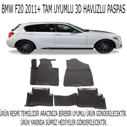 Bmw 1(f20) 2011+ 3d Havuzlu Paspas 1. Kalite Kokusuz (hediyeli)