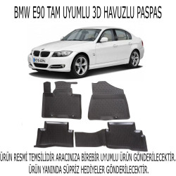 Bmw 3(e90) 2005-2013 3d Havuzlu Paspas 1. Kalite Kokusuz (hediyeli)