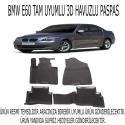 Bmw E60 3d Havuzlu Paspas1. Kalite Kokusuz (hediyeli)