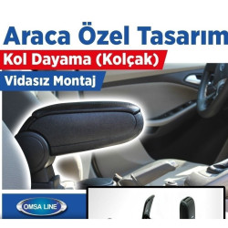 Dacia Sandero Kol Dayama Sürgülü Siyah Sürgülü 2008-2012 Arası