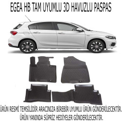 Fiat Egea Hb 3d Havuzlu Paspas Merkez 1. Kalite Kokusuz (hediyeli)