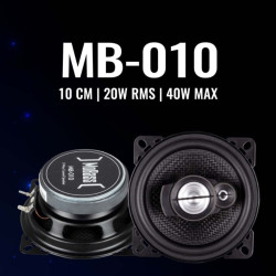 Mb-010 10 Cm Coaxial Oto Hoparlör Mobass 40w/20w Rms