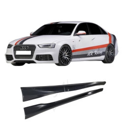 Audi A4 Rieger Yan Marşpiyel (Plastik)