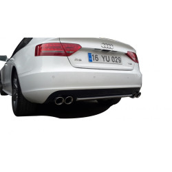 Audi A5 8P3 2012 - 2016 Coupe-Sportback Arka Tampon Eki - Difüzör (Plastik)