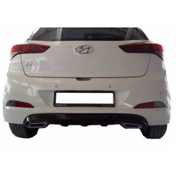 Hyundai i20 Egzoz Görünüm Difüzör (Plastik)