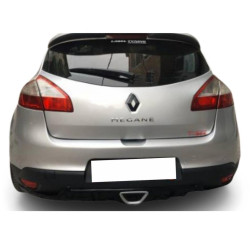 Renault Megane 3 Coupe RS Egzoz Görünümlü Difüzör (Plastik)