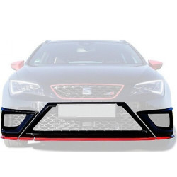 Seat Leon Mk3 Fr 2013-2016 JE Desing 3 Parça Ön Ek (Plastik)