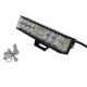 Space Offroad sis lambası kırmızı-beyaz-mavi çakarlı 40 led 20w 12-30v adet  / LASS296