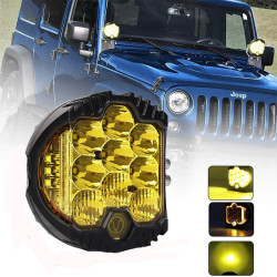 Space Offroad sis lambası 5 inç sarı led cree 75w 12-32v adet / LASS286