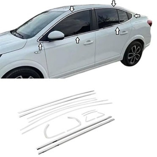 RENAULT TALİANT 2020+ 16 PARÇA TAMTUR CAM ÇITASI