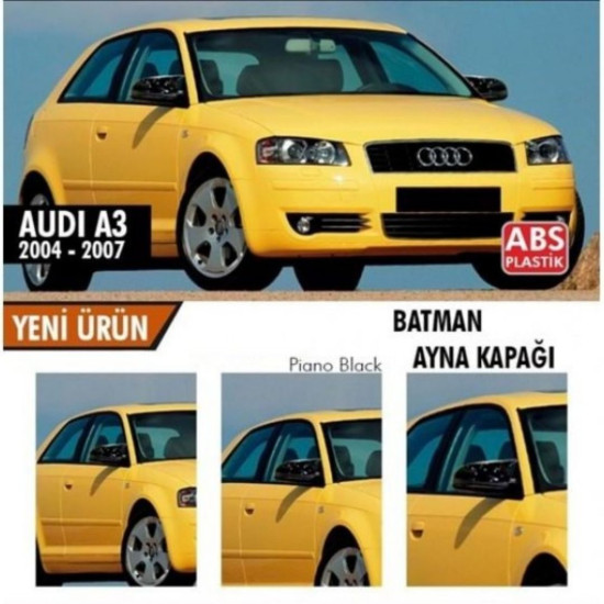 Audi A3 8P Batman Ayna Kapağı (2003-2007)